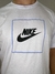 Camiseta Nike Box Logo Branca - Coust Store - Vem no Certo