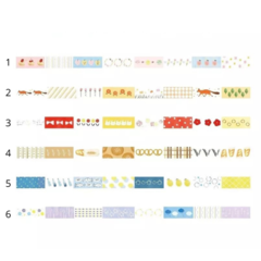 Washi tape - estampas diversas na internet