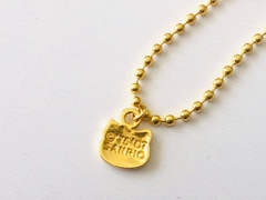 Pingente dourado - Hello Kitty - comprar online