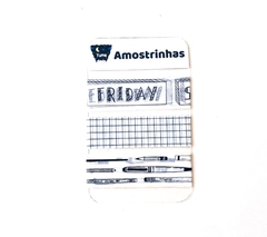 Amostrinhas de washi tape - organizada