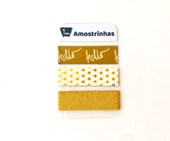 Amostrinhas de washi tape - chique