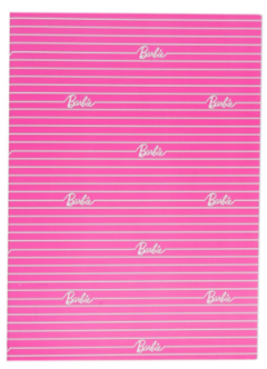 Caderno grampeado - Barbie - comprar online