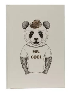 Caderno brochura - panda cool