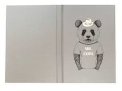 Caderno brochura - panda cool - comprar online