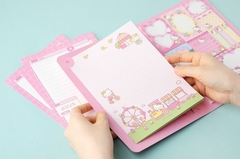 Conjunto de papéis e blocos de notas - Hello Kitty - comprar online