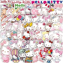 Caixa com 60 adesivos - Hello Kitty - comprar online