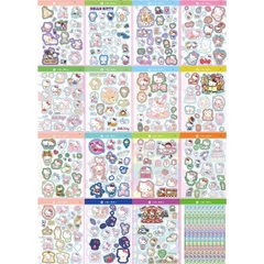 Caderno de adesivos - Hello Kitty - Yume Lojinha | Coisinhas fofas e lindas