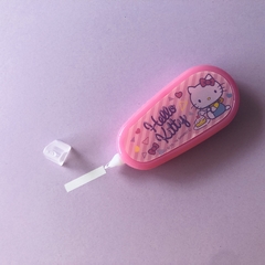 Corretivo em fita tape - Hello Kitty (rosa)