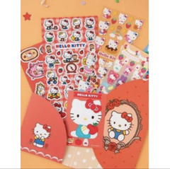 Envelope de cartelas de adesivos - Hello Kitty - comprar online