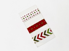 Amostrinhas de washi tape - Natal - Yume Lojinha | Coisinhas fofas e lindas