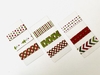 Amostrinhas de washi tape - Natal