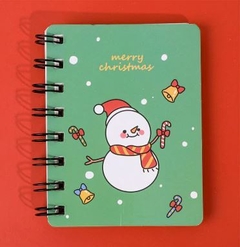 Mini caderno espiral - Natal - comprar online