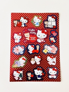 Pasta de cartelas de adesivos - Hello Kitty - loja online