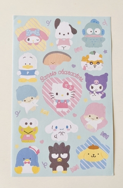 Pasta de cartelas de adesivos - Sanrio - Yume Lojinha | Coisinhas fofas e lindas