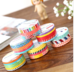 Trio washi tapes - estampas diversas na internet