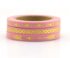 Trio washi tapes - gold foil