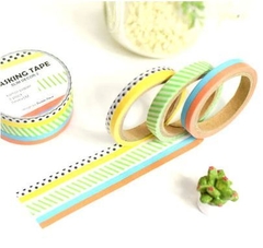 Imagem do Trio washi tapes - estampas diversas