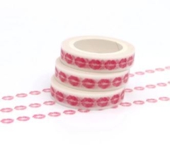 Washi tape - beijos