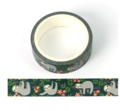 Washi tape - bicho preguiça