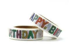 Washi tape - Happy Birthday - comprar online