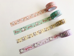 Quarteto de washi tapes - Pochacco