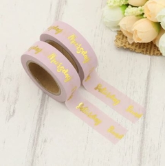 Washi tape - semana gold foil na internet