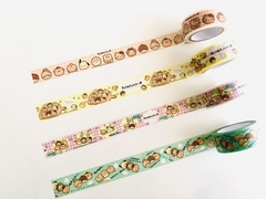 Quarteto de washi tapes - Sanrio patisserie