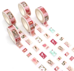 Washi tape - selinhos de amor - comprar online