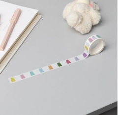 Washi tape - ursinhos gummy