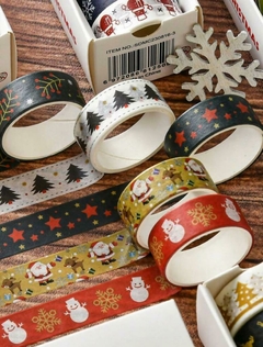 Kit com 6 washi tapes - Natal - comprar online