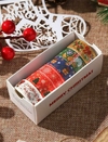 Kit com 6 washi tapes - Natal