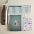 Kit de Papelaria Personalizado - com caderno, bloco, adesivos, squeeze e clips