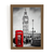 Quadro Londres - Big Ben e Telephone - comprar online