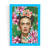 Quadro Vintage Frida Kahlo Tropical - Loja Meu Querido Quadro