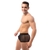 Cueca Boxer Preta Tule Transparente Liso - SdClothing Sexy Jockstrap BX008 na internet