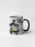 Caneca Batman personalizada alça e interior colorida- PRETA