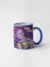 Caneca Thanos personalizada alça e interior colorida- AZUL