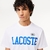 Camiseta Lacoste Letreiro com Emblema 001 - loja online