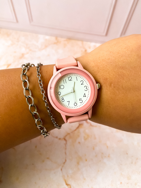 Reloj Jairu Pink