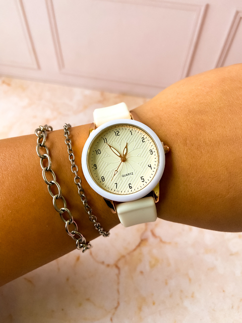 Reloj Daiana White