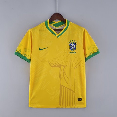 Camisa Brasil Campeão Copa América 20/21 - Masculino Torcedor - Com