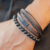 PULSEIRA DE PEDRA DARK MOON - comprar online