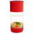 Copo Infusor de Frutas 360º Vermelho - Munchkin - Milkee Baby