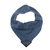 Babador Bandana com Mordedor Azul Jeans - Clingo