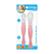 Colher Silicone Ponta Dupla Rosa - Clingo - comprar online