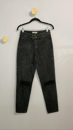 Calça JEans Preta Pull & Bear 34