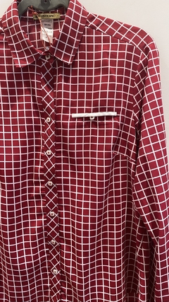 Camisa Grid Terracota M na internet