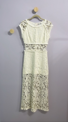 Vestido Renda Off Loft 747 P