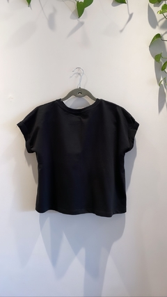 Cropped Preto Youcom M - Garimperia