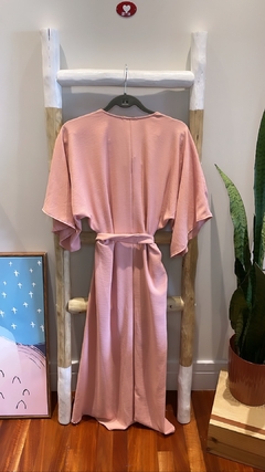 Vestido Midi Rosê Simpla P - Garimperia